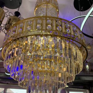 Big crystal chandelier