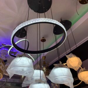 Modern LED Ring Chandelier