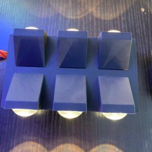 3 eye up and down outside wall lights