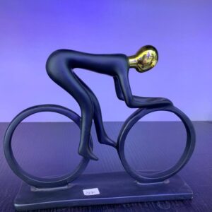 Elegant artistic decor for cycling enthusiasts
