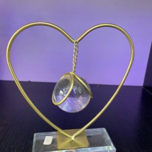 Crystal Heart Ornament