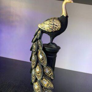 Elegant Peacock Figurine
