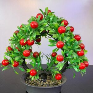 Artificial Cherry Bonsai Tree