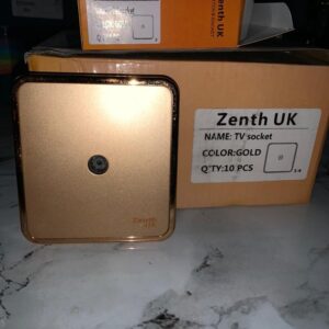 Zenith UK Gold TV Socket