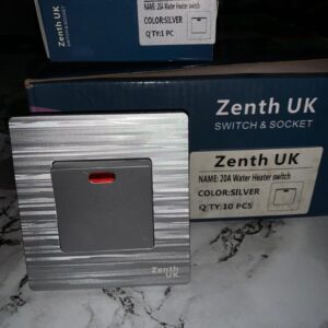 20A Water Heater Switch (Silver)